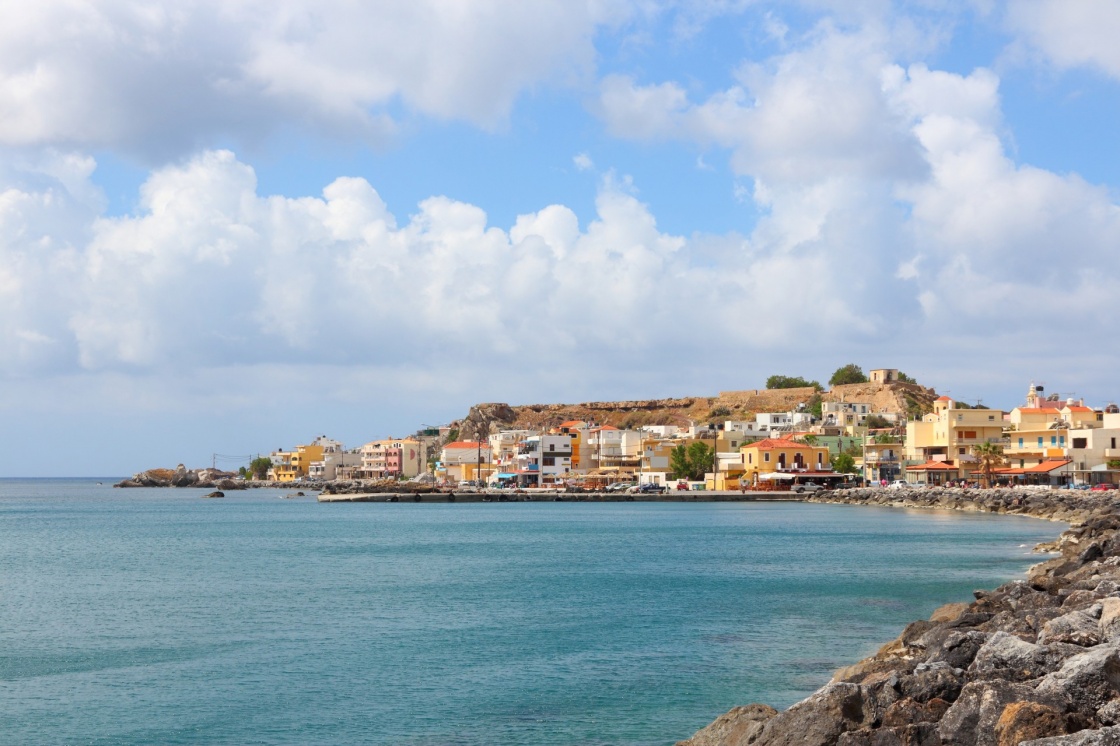 'Chania, town on Crete island in Greece. Old town of Paleochora (or Palaiochora).' - Chania